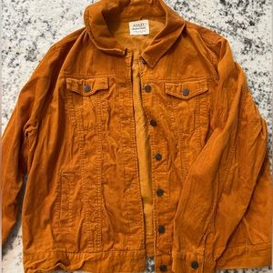 Fall Orange Corduroy Jacket Size 1X